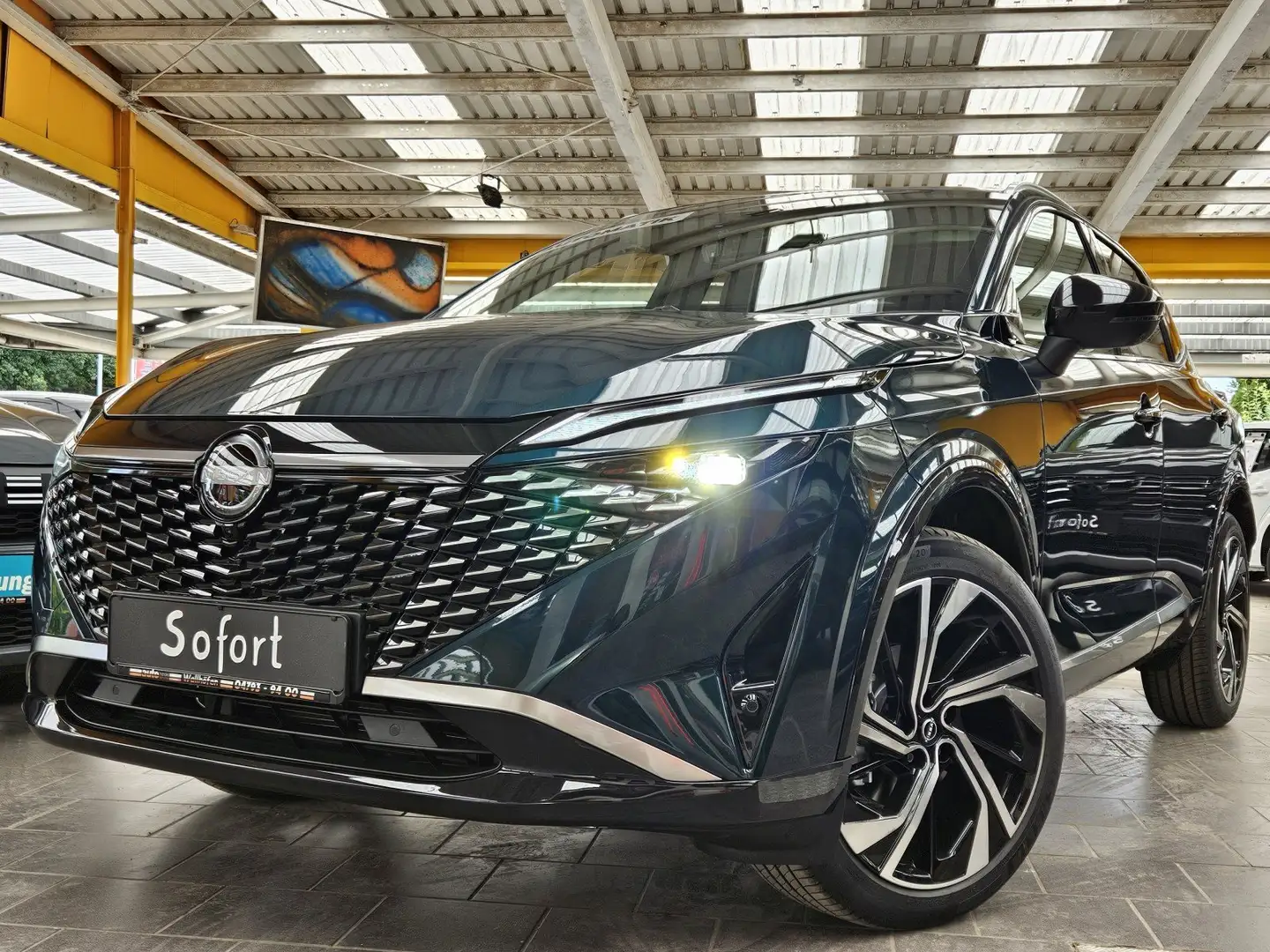 Nissan Qashqai Qashqai MHEV Tekna+20"Alu Leder Panorama el.Heckk. Verde - 1