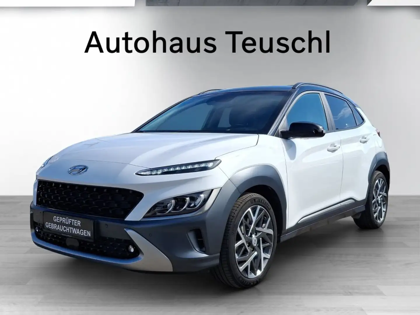 Hyundai KONA Prestige Line 1,6 GDI Hybrid DCT Weiß - 1