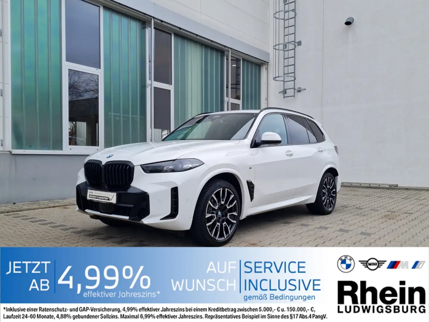 BMW X5 xDr30dA M Sport Navi.LED.AHK.Hifi.Komfz.Rükam Blanc - 1