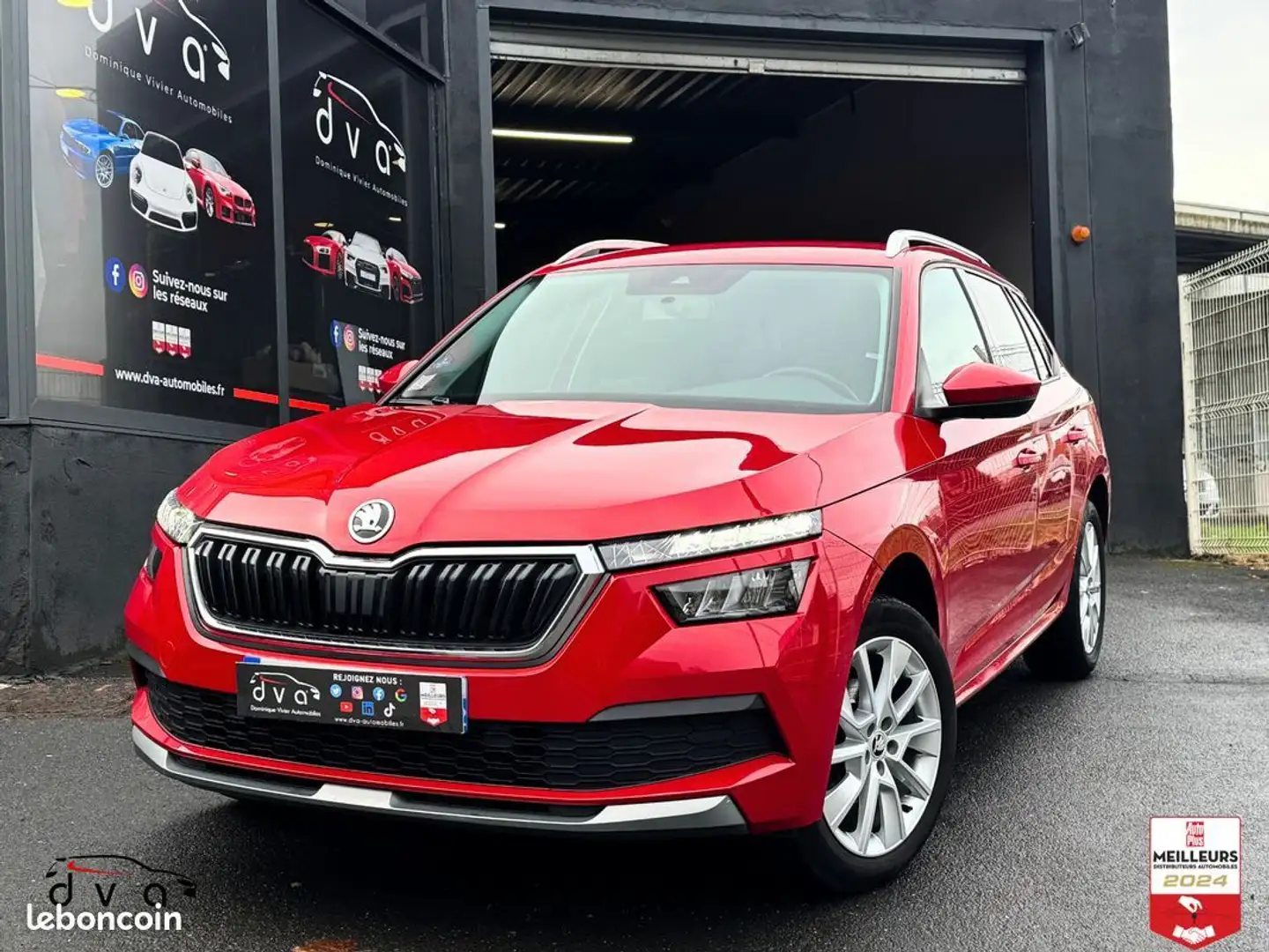 Skoda Kamiq 1.0 TSI 110 ch Young Edition DSG Rouge - 1