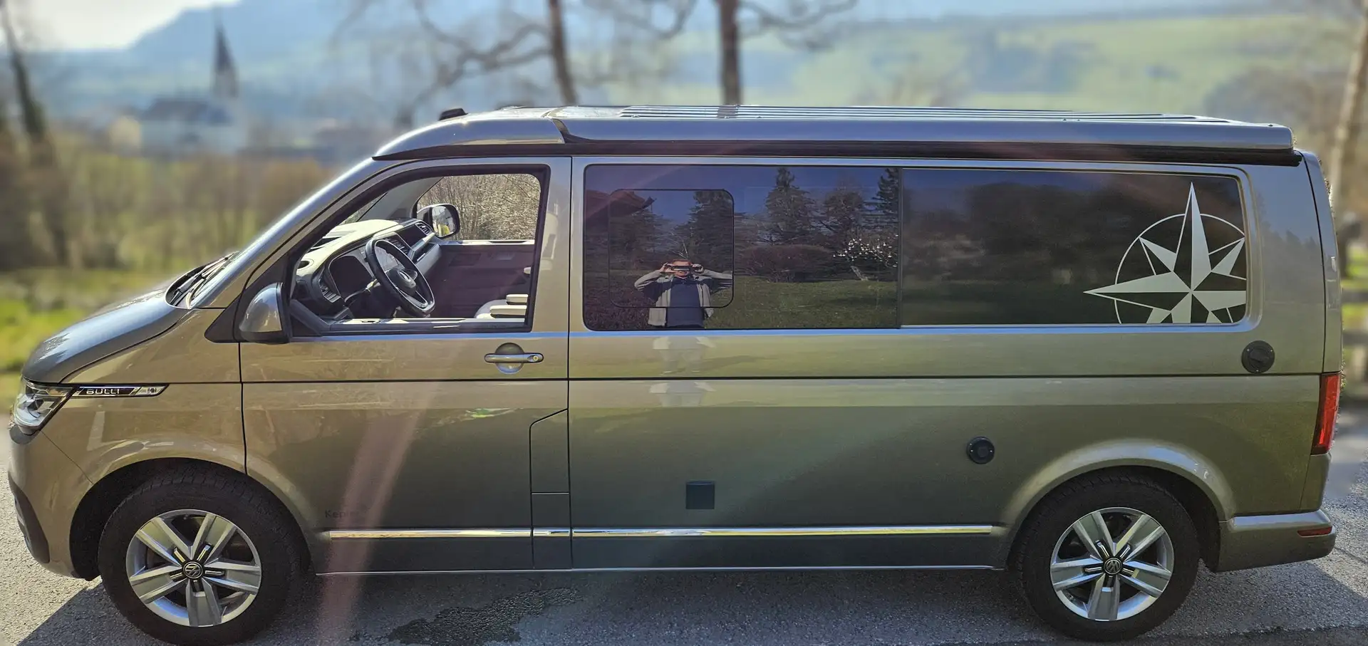 Volkswagen T6.1 California 4Motion, Westfalia "Kepler One", langer Radstand, FestWC, Dusche, Warmwasser Beige - 2