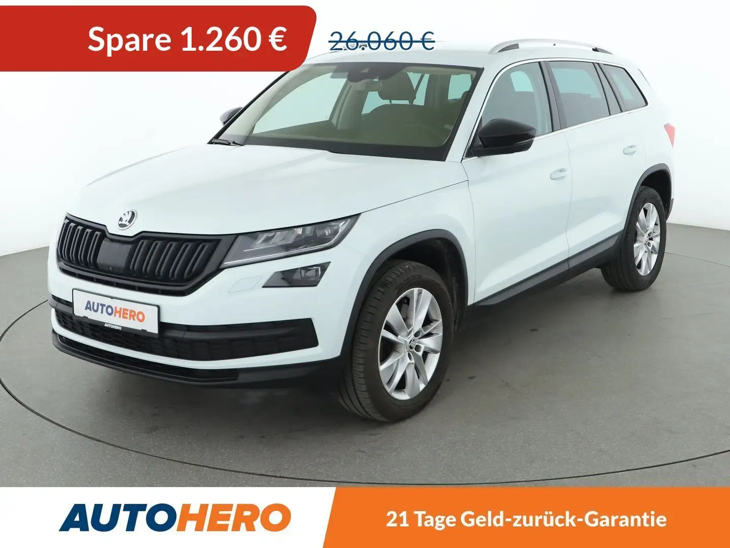 Skoda Kodiaq 2.0 TSI Style 4x4 *NAVI*ACC*CAM*360*PDC* Weiß - 1