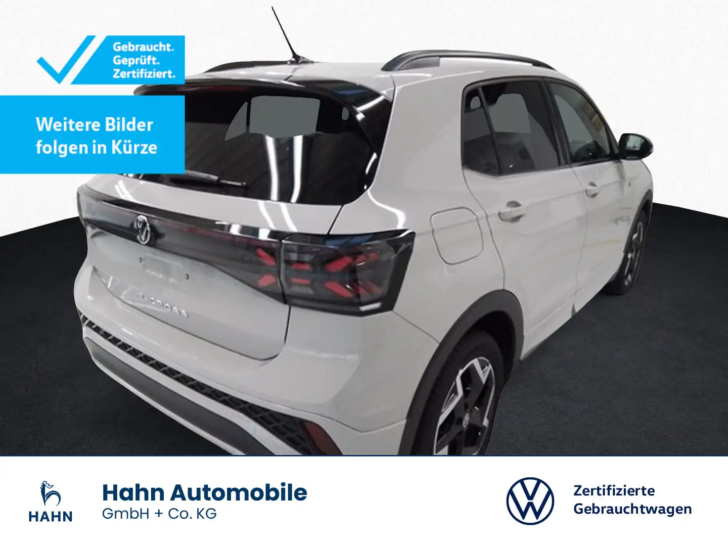 Volkswagen T-Cross 1.0TSI DSG R-Line LED Navi ACC Sitzh APP Grau - 1