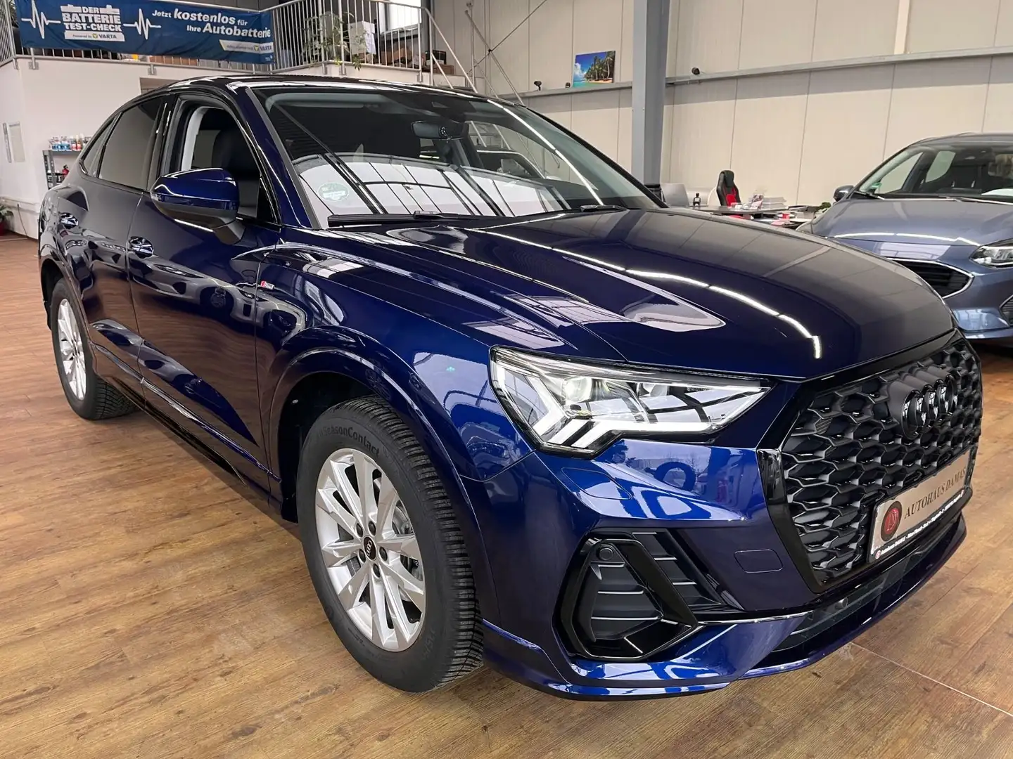 Audi Q3 Sportback 35 TFSI 1.HAND,UNFALLFREI,S-LINE Bleu - 1