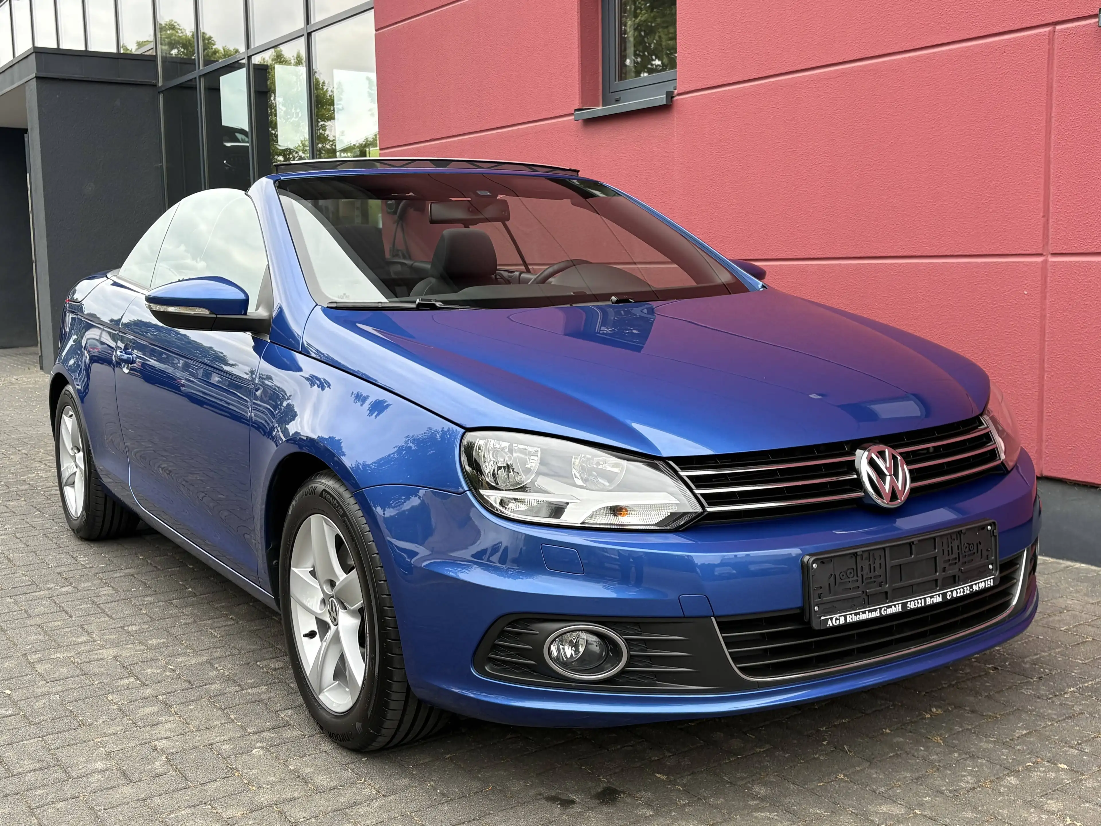 Volkswagen Eos EOS CABRIOLET 1.4 TSI 160PS NUR 37.874KM PANORAMA DYNAUDIO TOP* — photo 3
