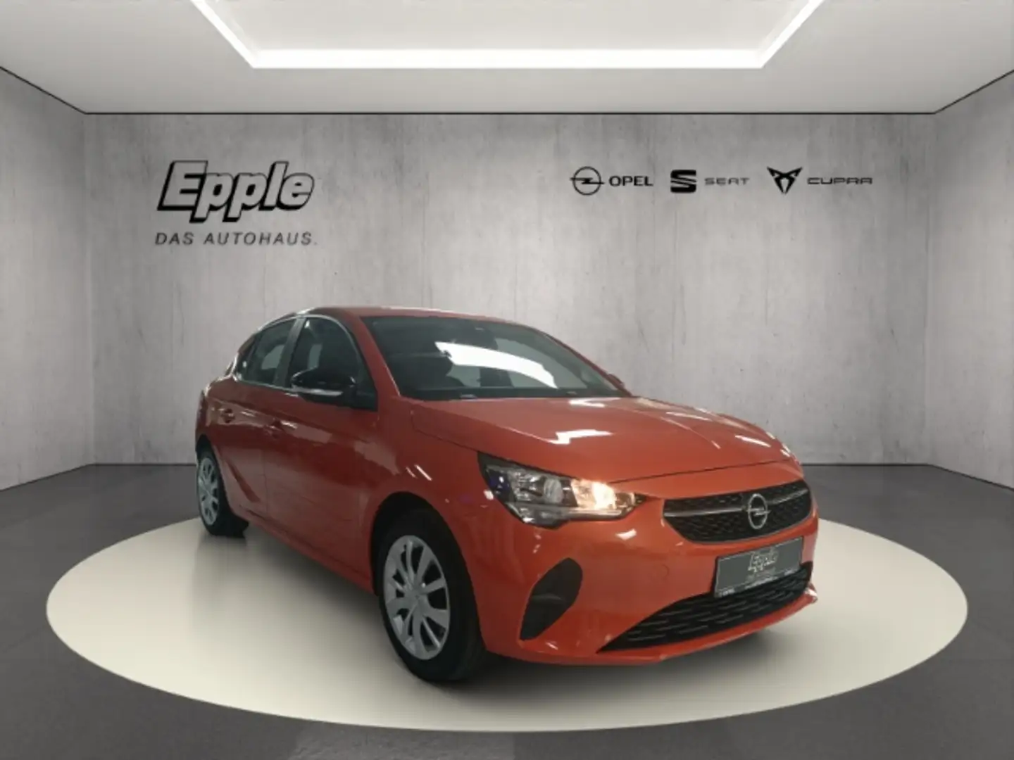 Opel Corsa-e Edition PDC hinten Sitzheizung 11kw Onboard Orange - 1