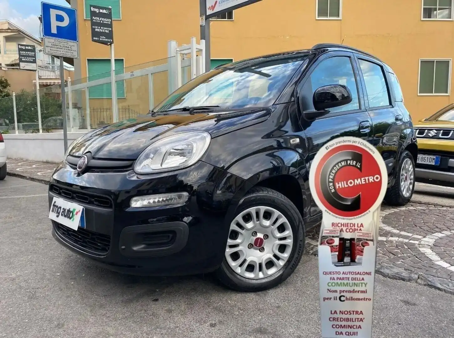 Fiat Panda 1.2 EasyPower Easy*Gpl*Km 82.000*Nord Italia* Nero - 1
