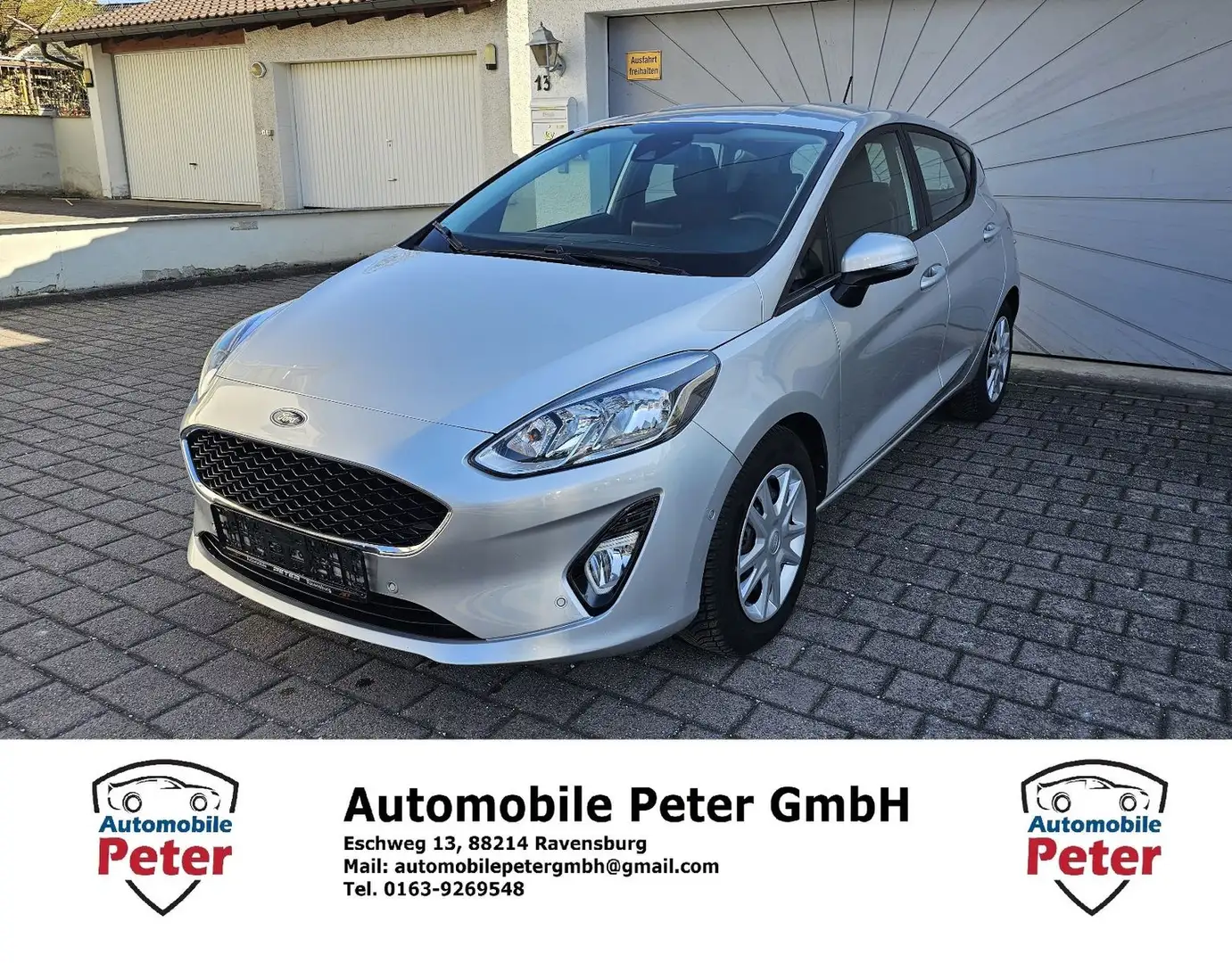 Ford Fiesta 1.0 EcoBoost 101PS Cool & Connect Kamera Silber - 1