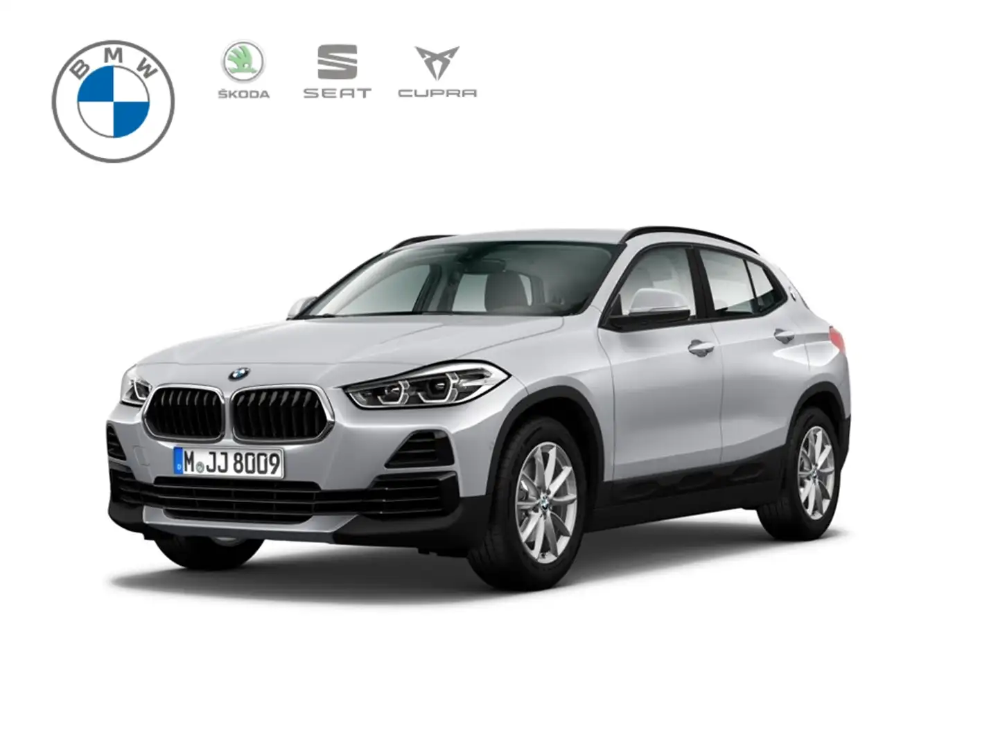 BMW X2 sDrive 18 d EU6d-T Navi LED Fahrerprofil SHZ Keyle Zilver - 1