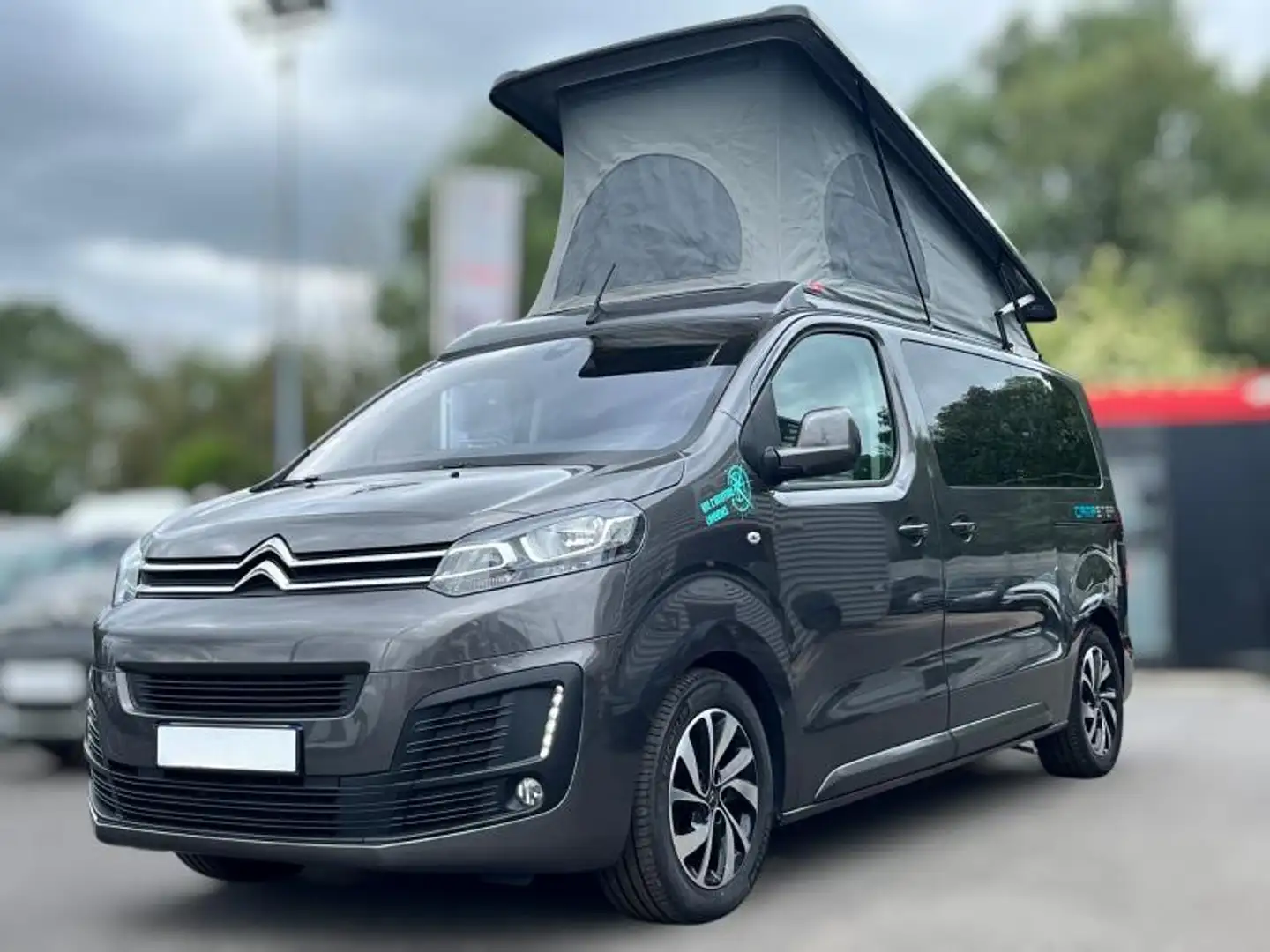 Citroen Spacetourer POSSL Campster M BlueHDi 145ch Feel S\u0026S E6.d Gris - 2
