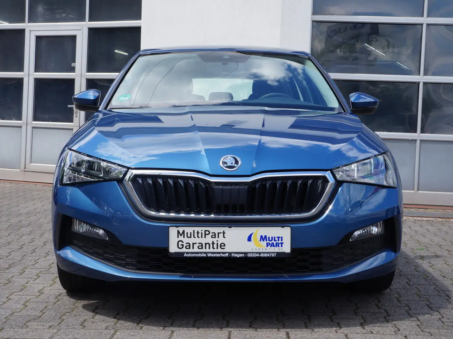 Skoda Scala Scala Cool Plus*PDC*SHZ*SMARTLINK*AHK SCHWENKB.* Kék - 2