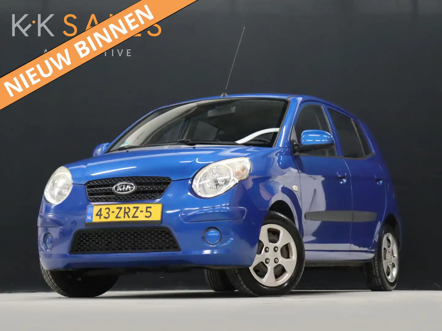 Kia Picanto 1.0 X [AIRCO, TREKHAAK, ELEK. RAMEN VOOR, RADIO, N Azul - 1