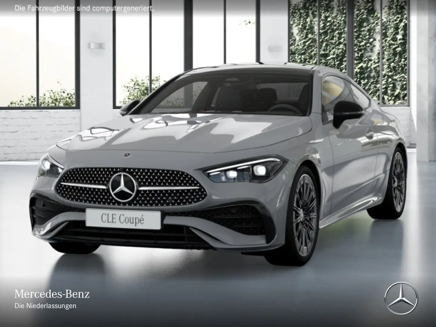 Mercedes-Benz CLE 200 AMG+NIGHT+PANO+360+BURMESTER+TOTW+KEYLESS Grau - 2