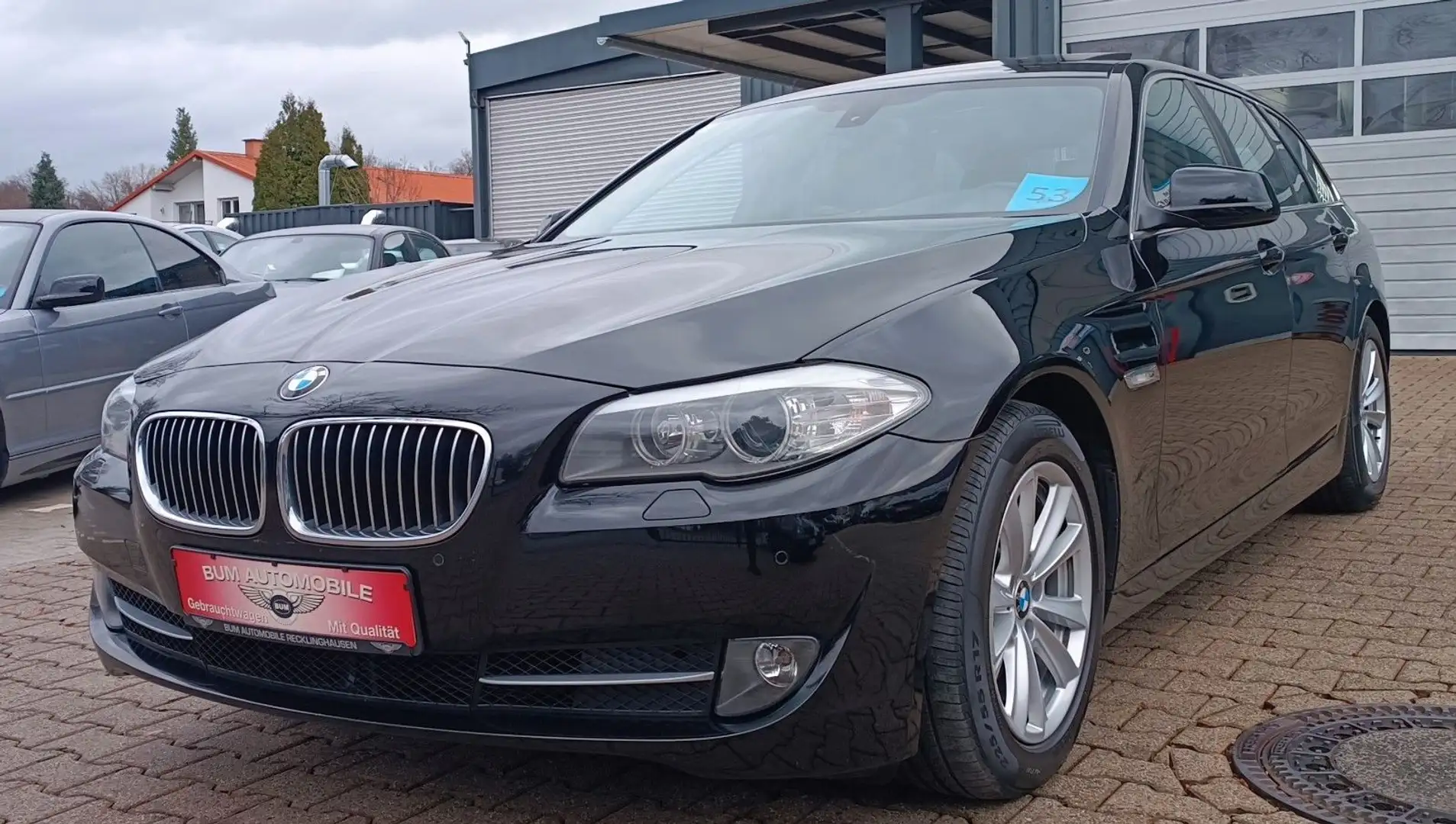 BMW 535 d Touring Navi RadioDAB Parkassistent Negro - 1