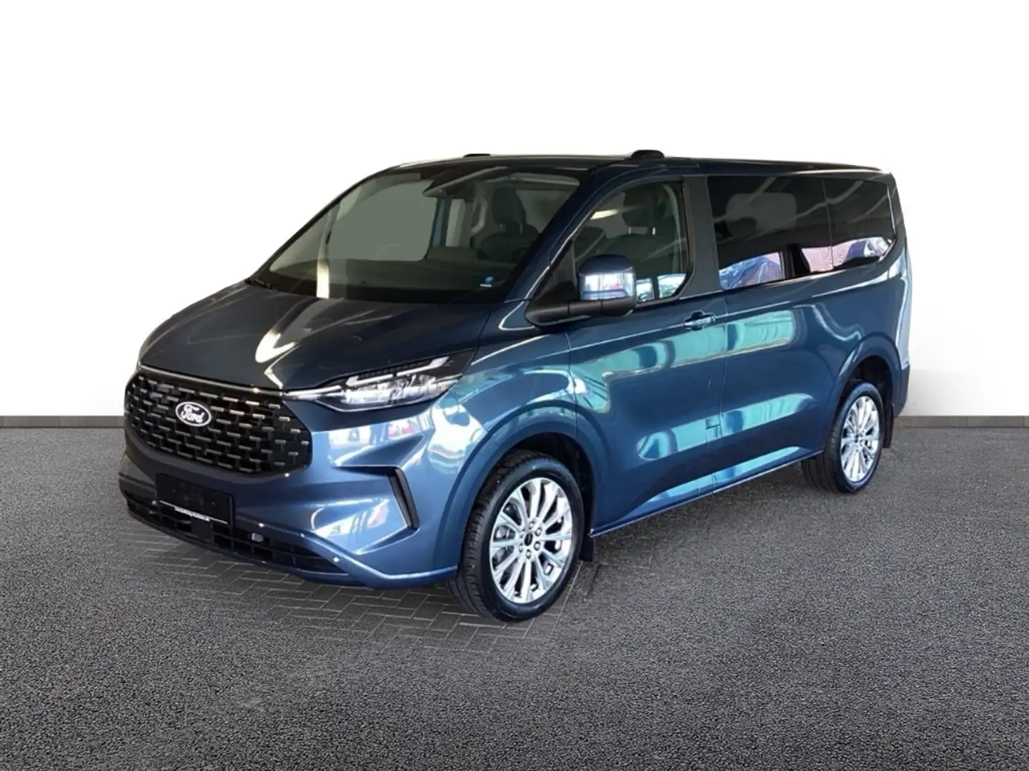 Ford Tourneo Custom TREND 320 L1H1 8-SITZER / NAVI / LED / ACC / TWA Blau - 2