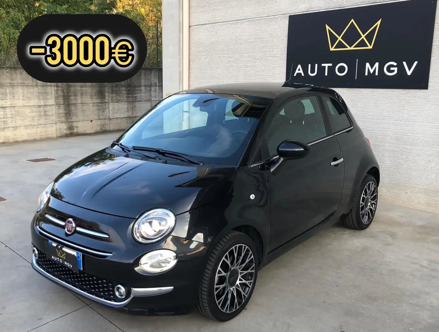 Fiat 500 500 III 1.0 hybrid Dolcevita 70cv * SUPER PROMO Zwart - 1
