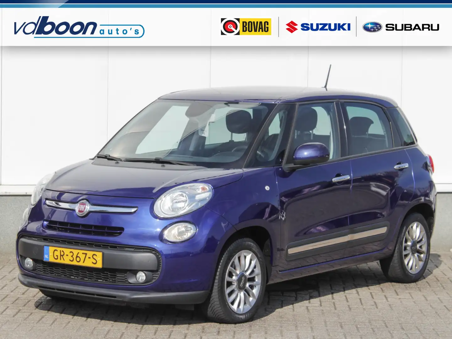 Fiat 500L 0.9 TwinAir Lounge | Clima | Cruise | Park sens | Blauw - 1