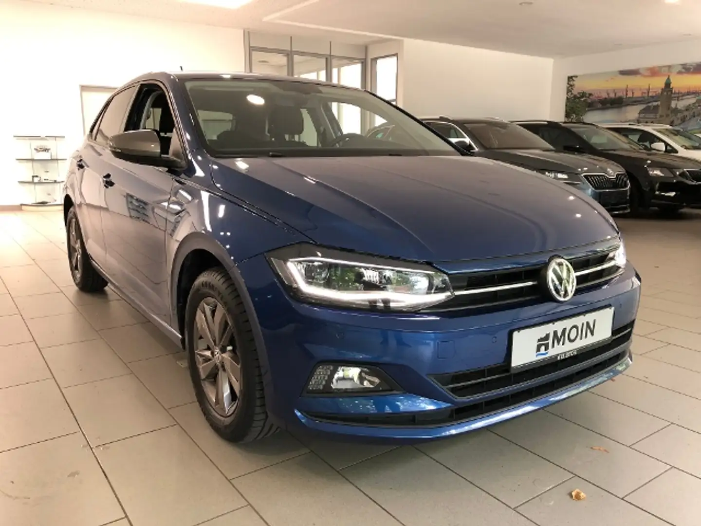 Volkswagen Polo 1.0 TSI Comfortline ACC LED PDC Bleu - 2