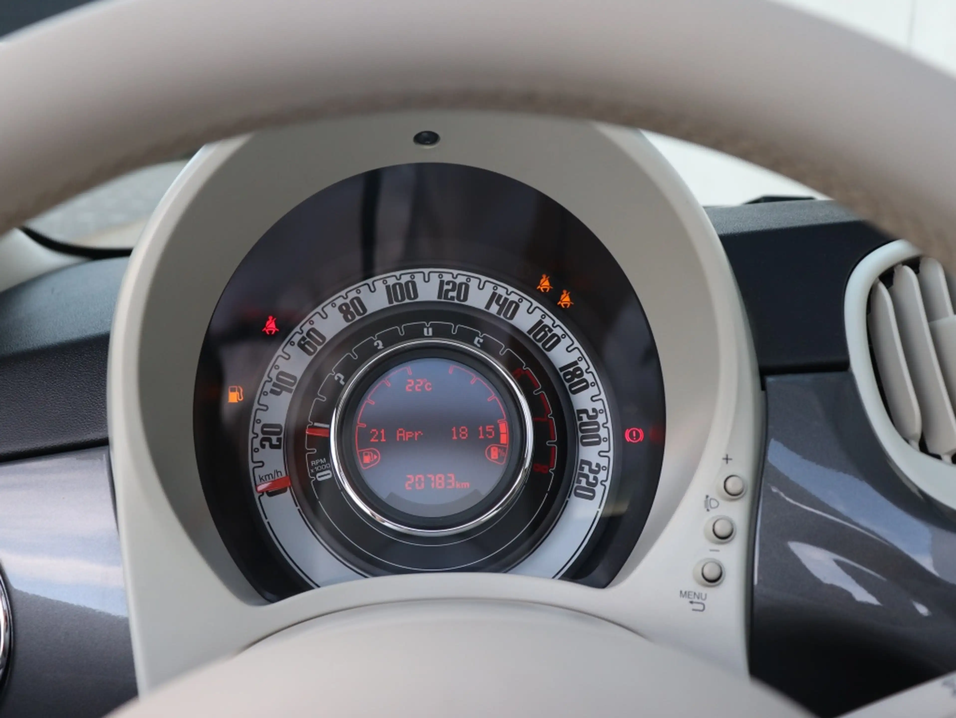 Fiat 500C 1.0 Hybrid 70 PK Dolcevita | Carplay | Clima | Sty — photo 15