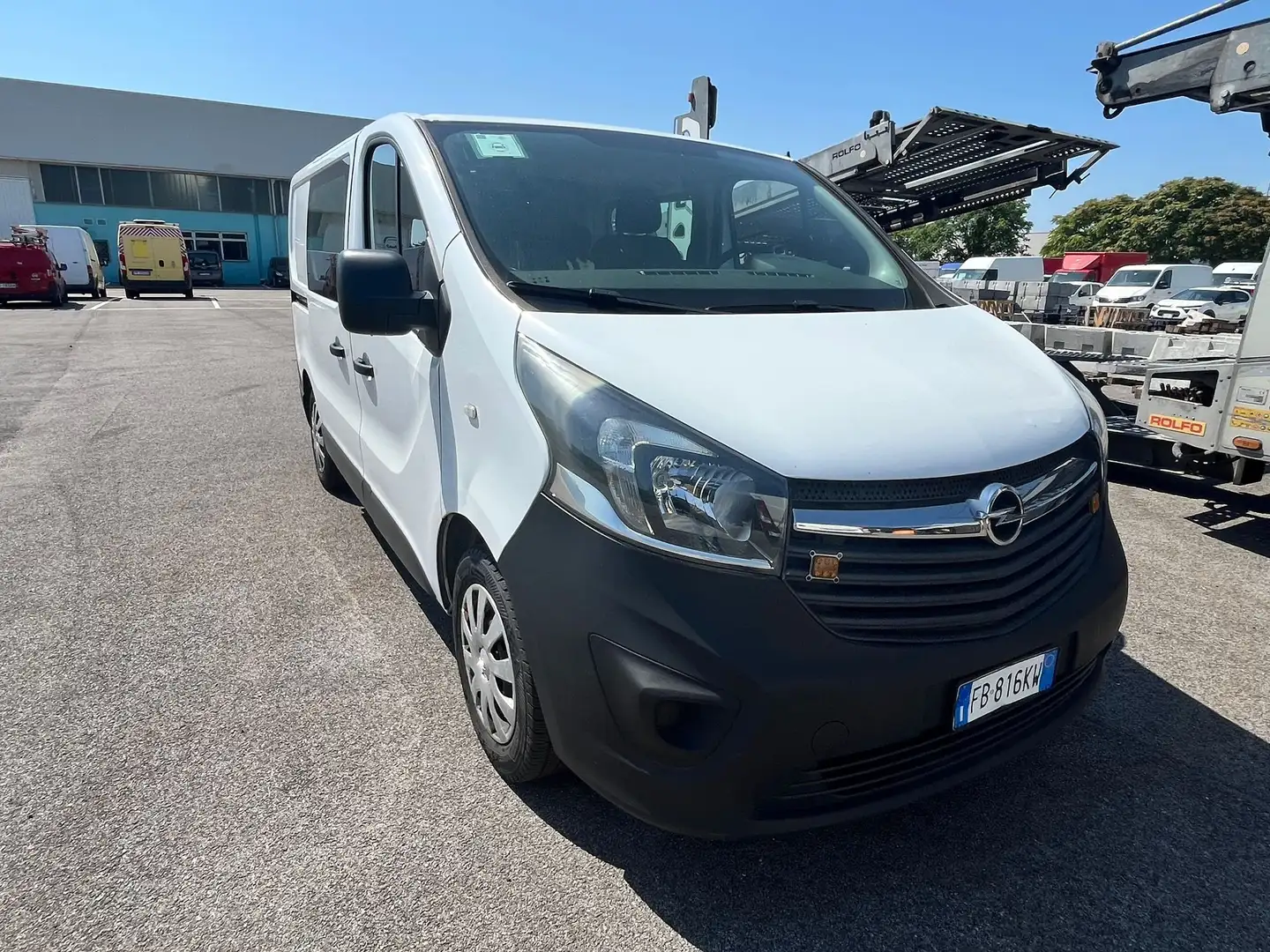 Fiat Talento 1.6 D 90 L1H1 N1 autocarro 6 posti -  FB816KW Bianco - 2