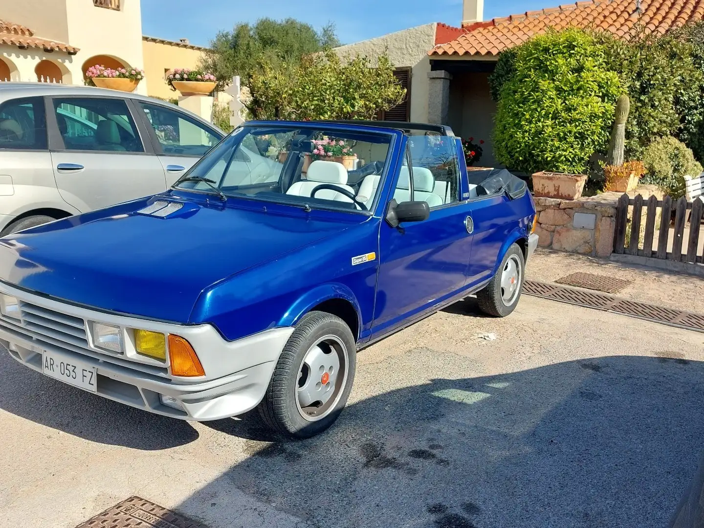 Fiat Ritmo Cabrio 1.5 S 85cv Srebrny - 1