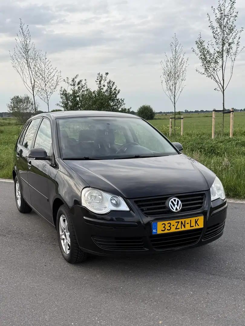 Volkswagen Polo 1.4 Comfortline Zwart - 1