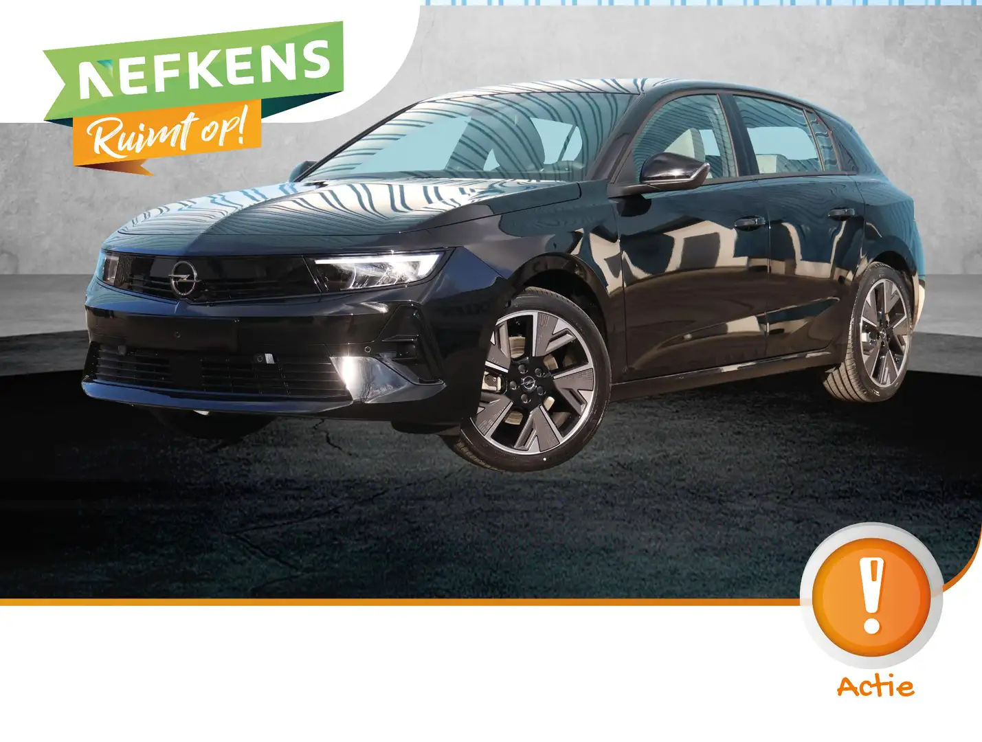 Opel Astra Electric 54 kWh Edition incl. € 6.224,- korting  | Zwart - 1