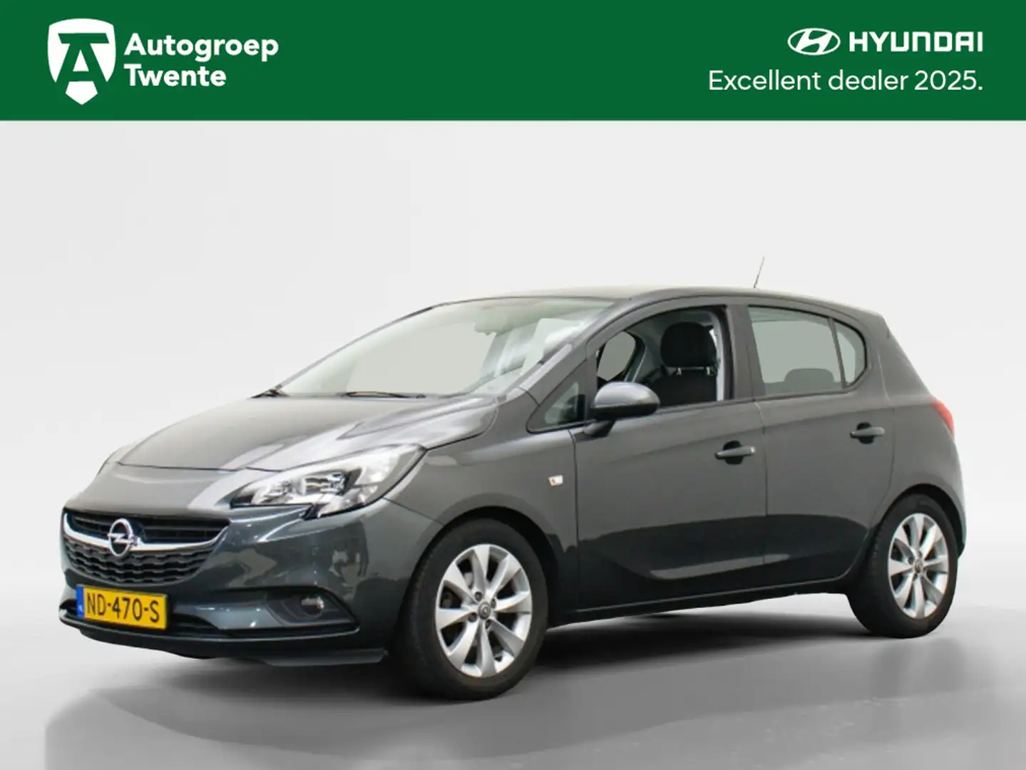 Opel Corsa 1.4 Edition | Trekhaak | Stuur- en stoelverwarming Grijs - 1