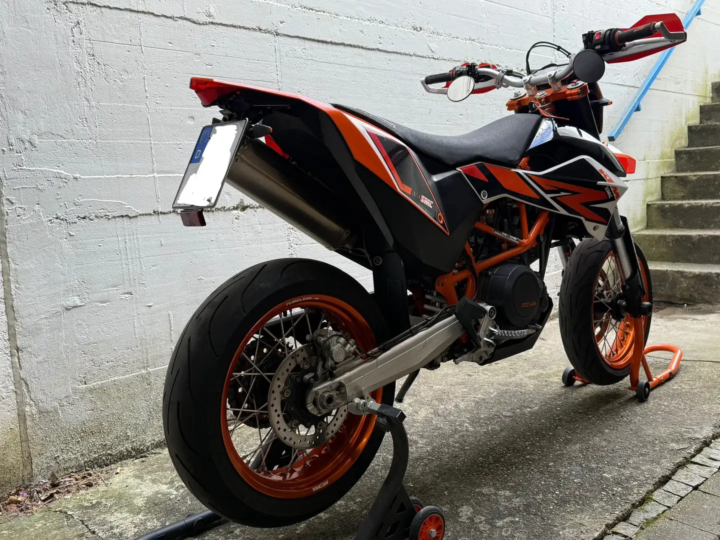 KTM 690 SMC R Portocaliu - 2