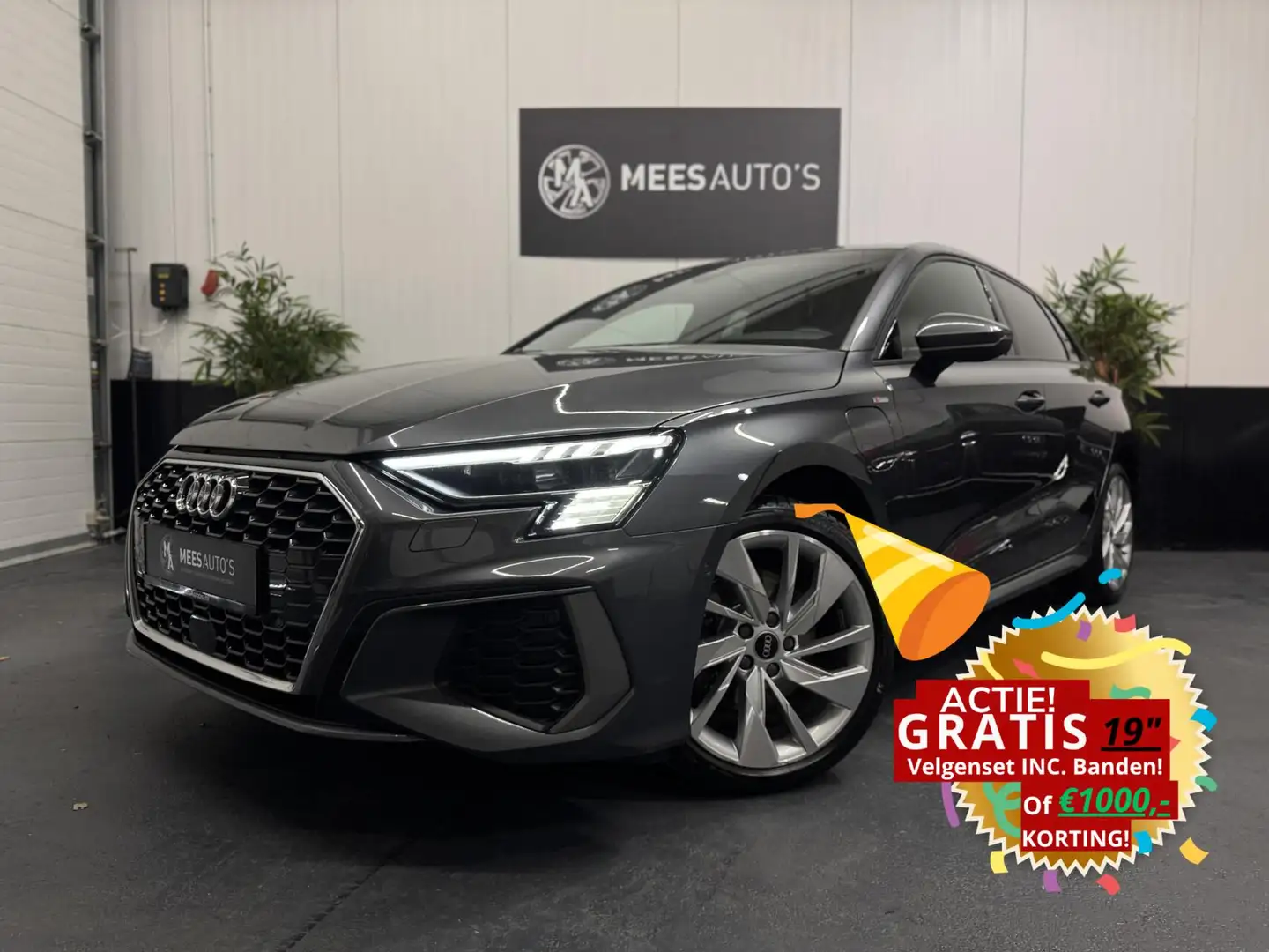 Audi A3 Sportback 40 TFSIe S-Edition| Sfeerverlichting|Key Grijs - 2