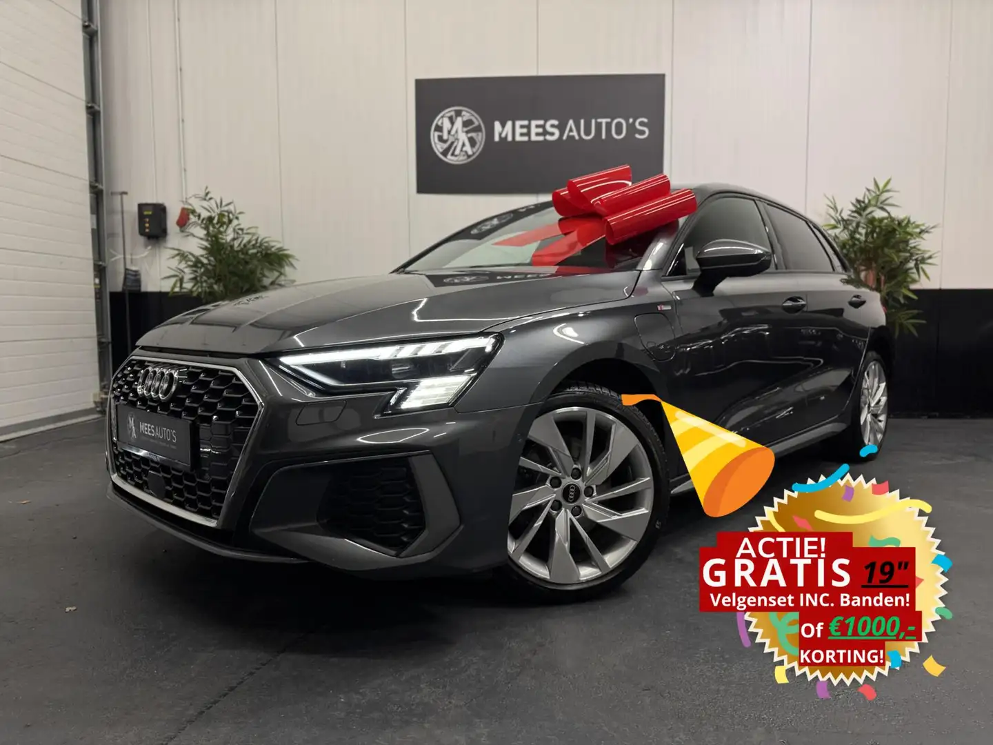 Audi A3 Sportback 40 TFSIe S-Edition| Sfeerverlichting|Key Grijs - 1