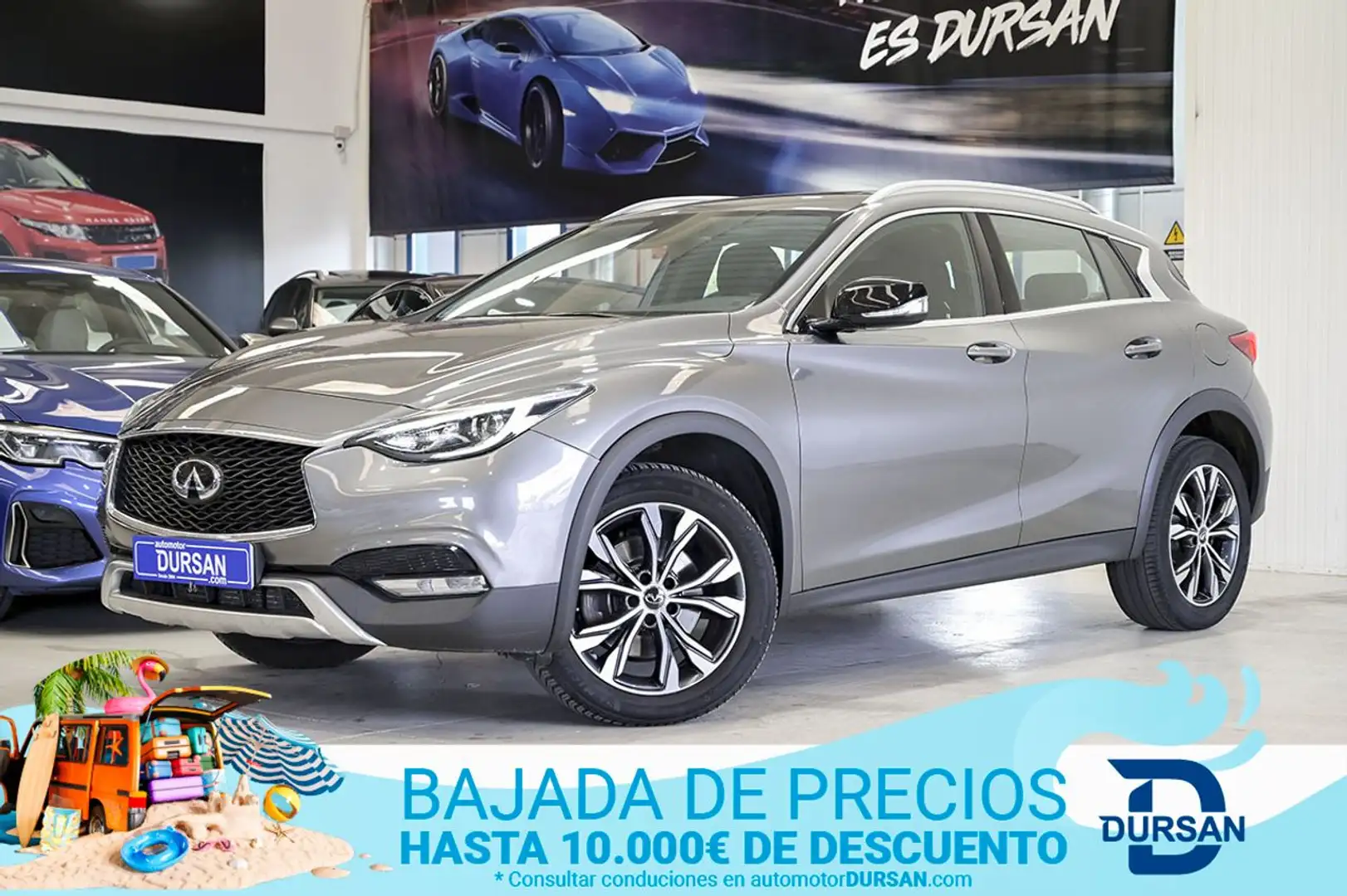 Infiniti QX30 2.2d Premium AWD 7DCT Серый - 1