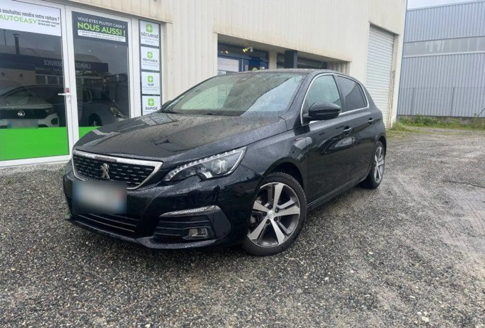 Peugeot 308 1.5 BlueHDi 130ch S&amp;S GT Line Zwart - 1