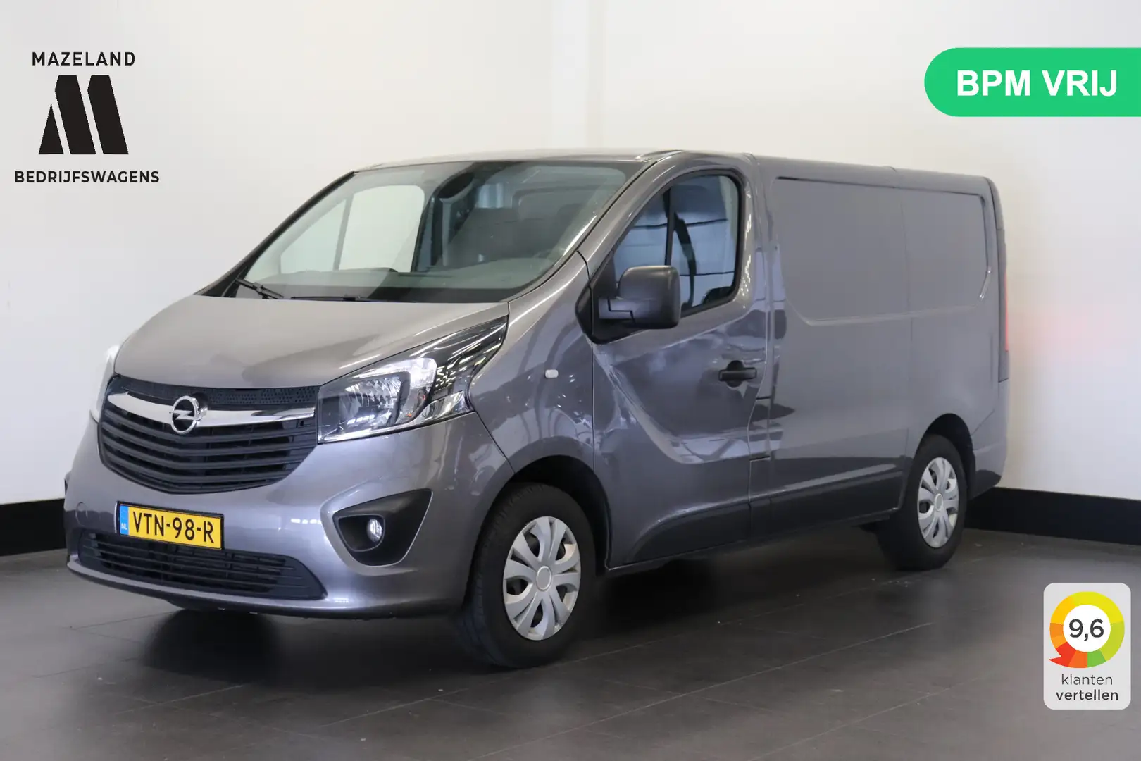Opel Vivaro 1.6 CDTI 122PK EURO 6 - Airco - Cruise - PDC - €7. Grau - 1