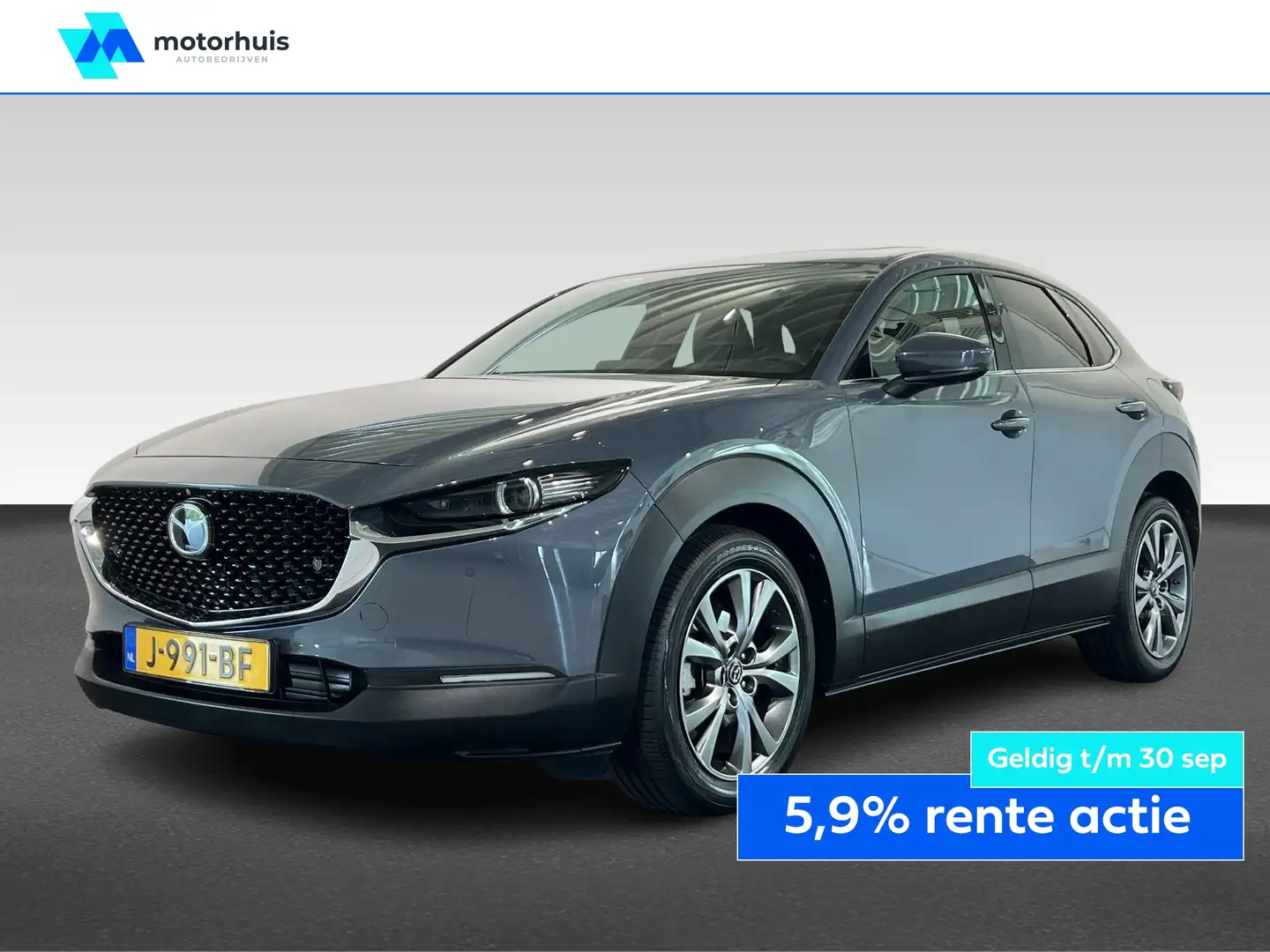 Mazda CX-30 Skyactiv-X 180pk Aut Luxury Grau - 1