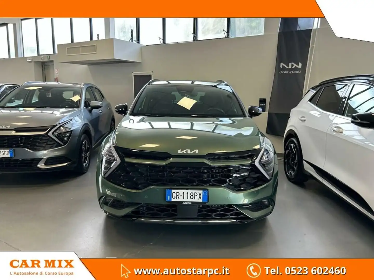Kia Sportage 1.6 crdi mhev GT-line dct Verde - 2