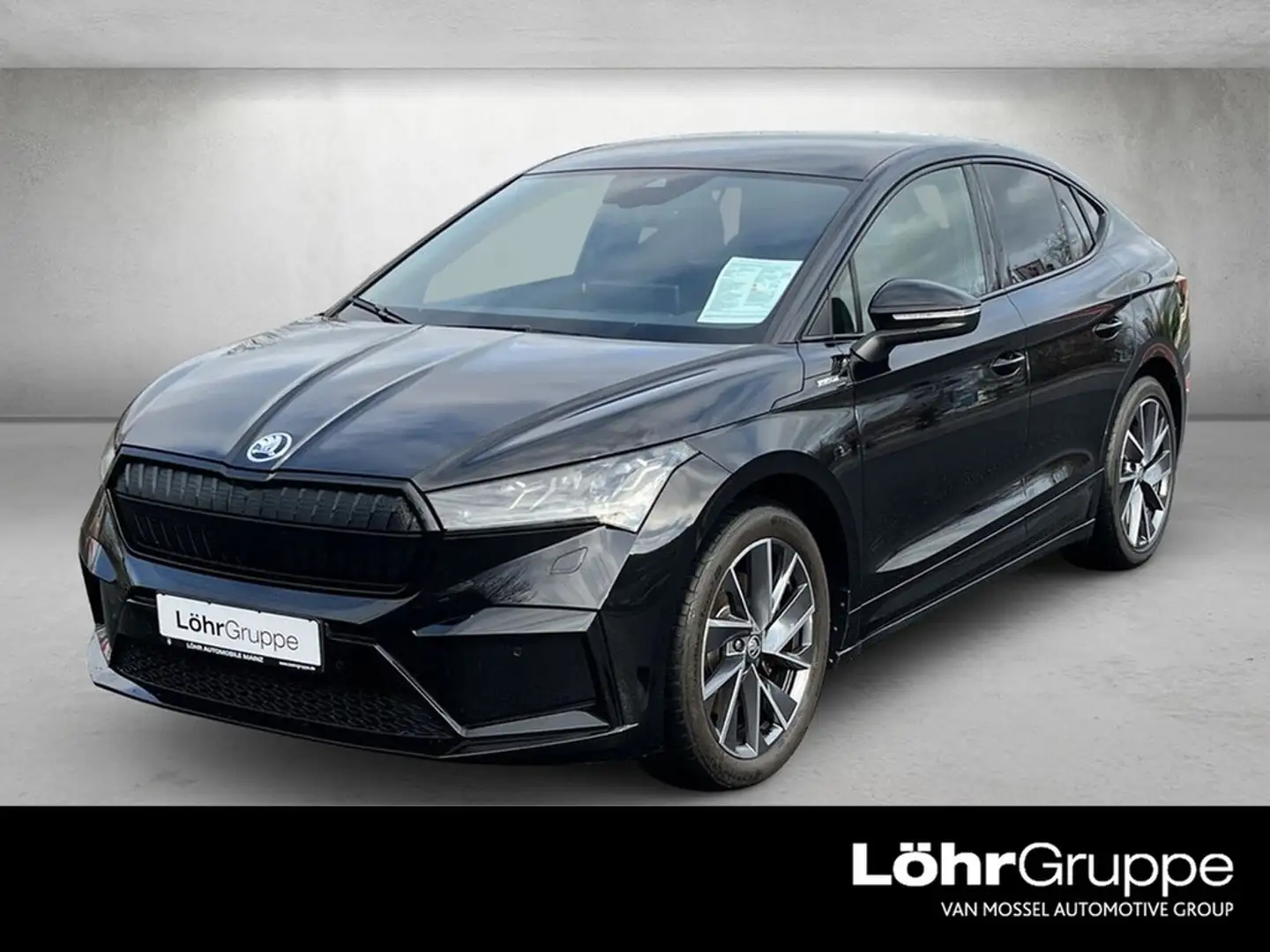 Skoda Enyaq Coupé Sportline iV85 Navi Parken AHK Schwarz - 1