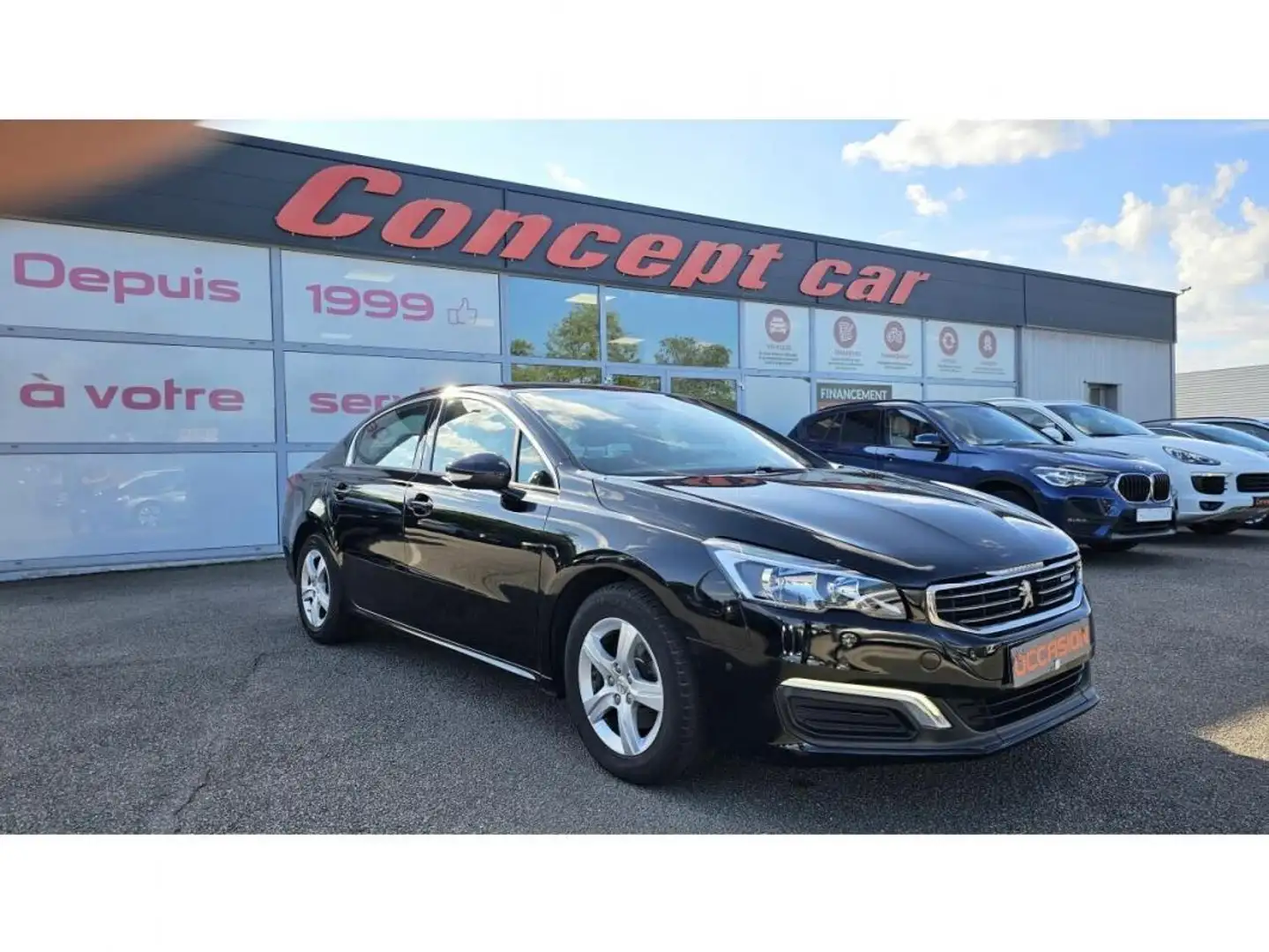 Peugeot 508 ACTIVE 2.0 BlueHDi 150cv + Navigation + 1ere Main Noir - 1