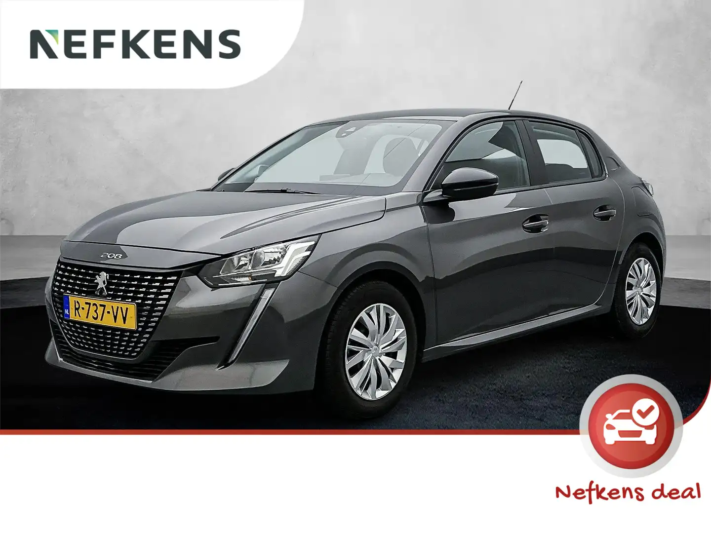 Peugeot 208 Active 75 pk | Navigatie | LED Dagrijverlichting | Grijs - 1