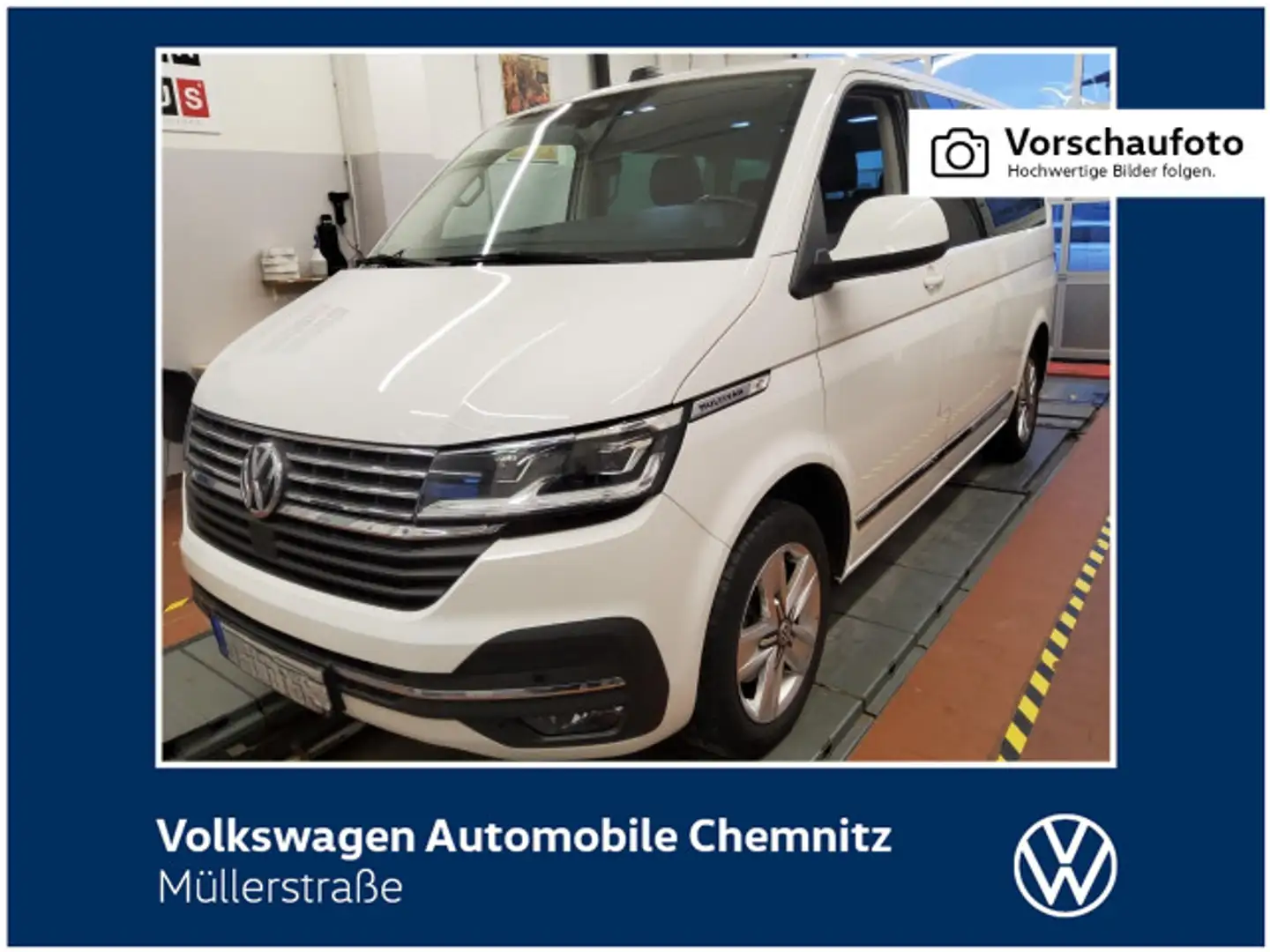 Volkswagen T6.1 Multivan 2.0 TDI Generation Six*ACC*LED* Weiß - 1