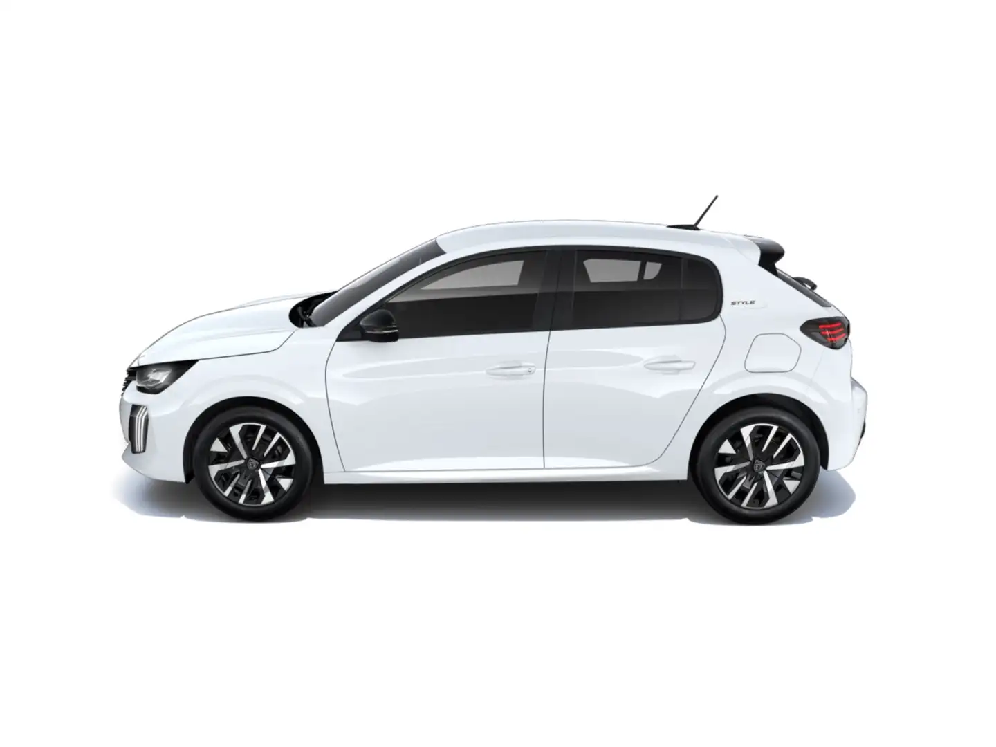 Peugeot 208 Style | Dashboard en deurpanelen in kunststof met Wit - 2