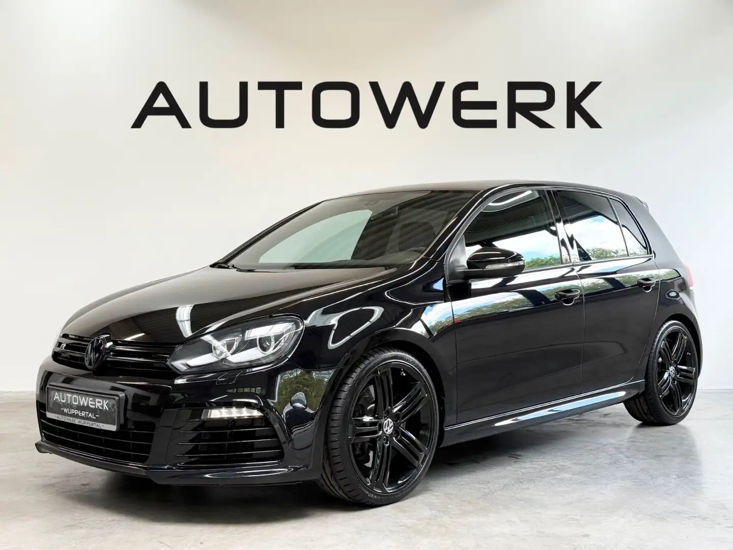 Volkswagen Golf VI R 4Motion*SCHIEBEDACH*LEDER* Zwart - 2