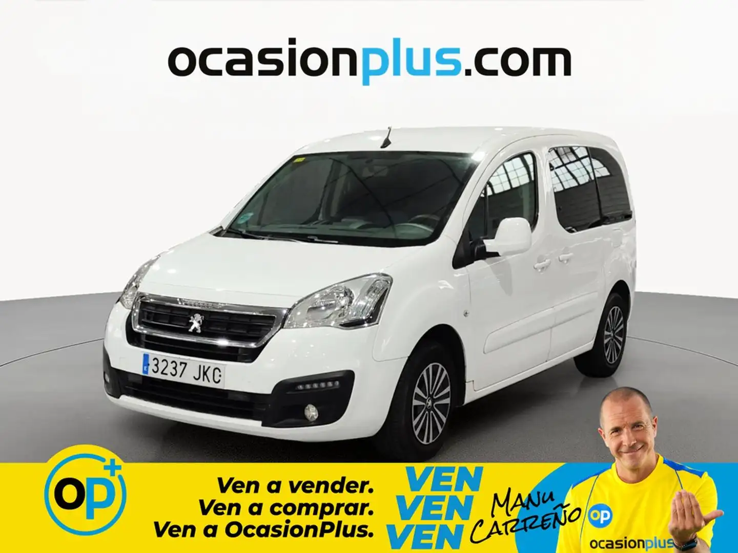Peugeot Partner Tepee 1.6BlueHDI Active 120 Blanco - 1