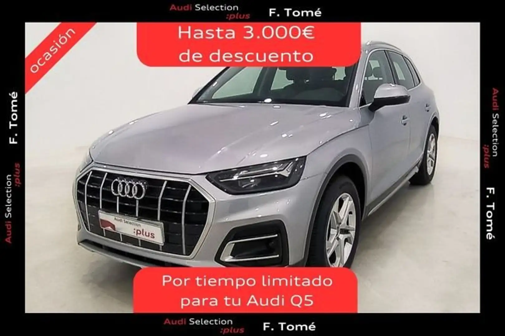 Audi Q5 35 tdi 163 cv stronic advance Argent - 1