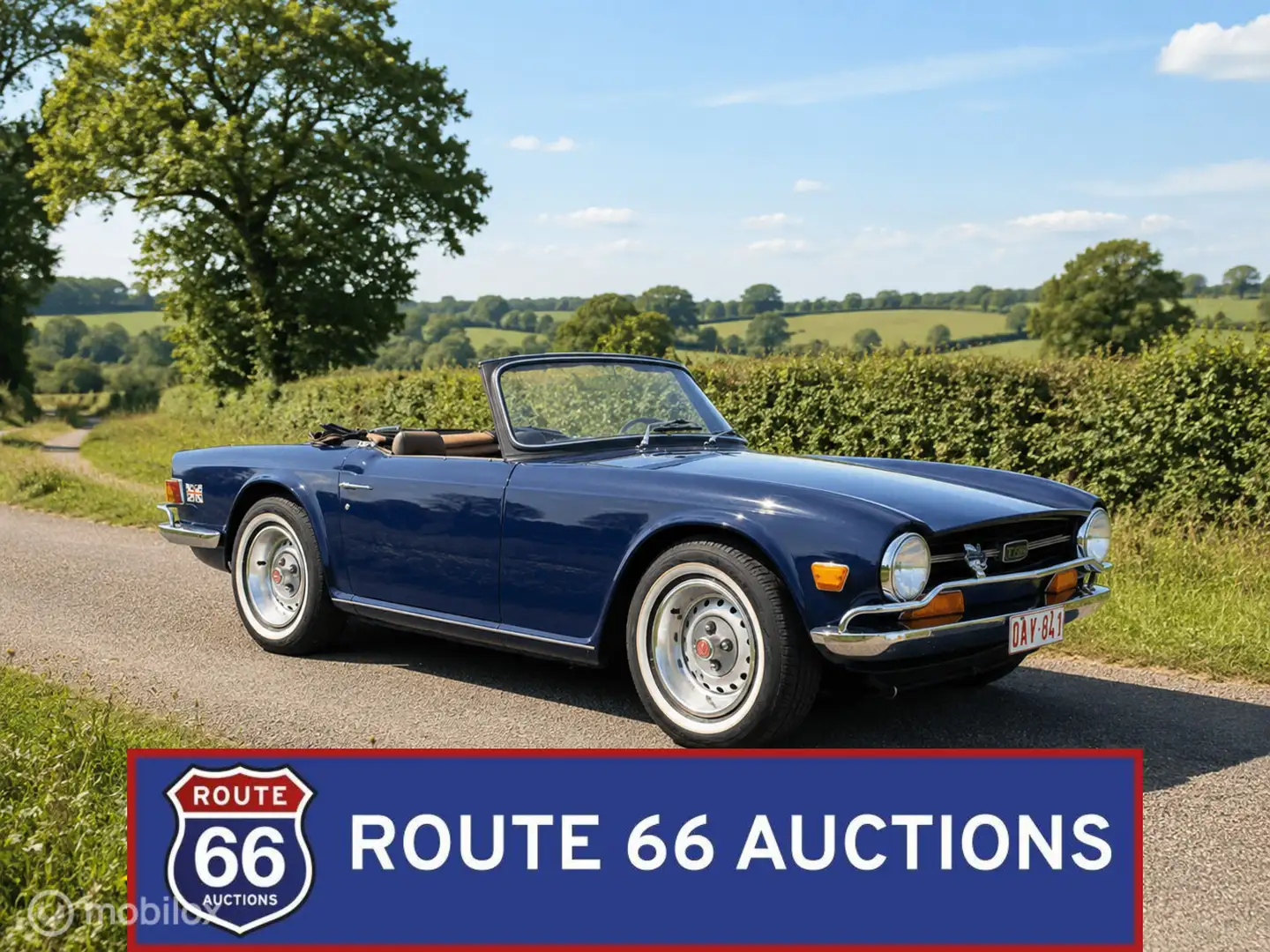 Triumph TR6 | 1970 | Route 66 Auctions Schwarz - 1