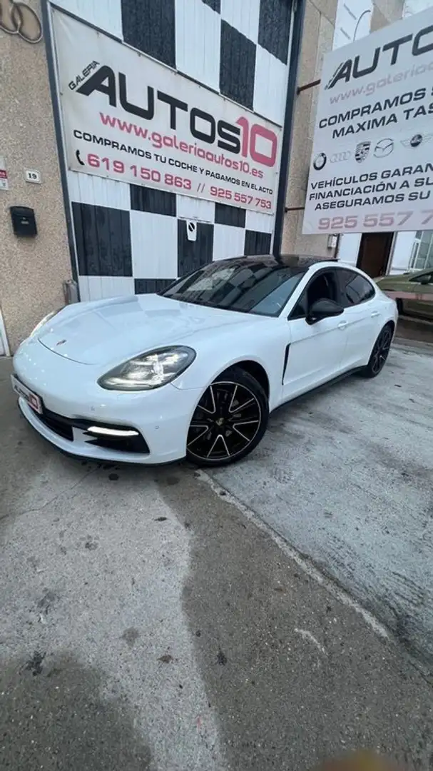 Porsche Panamera 4S Diesel Aut. Weiß - 1