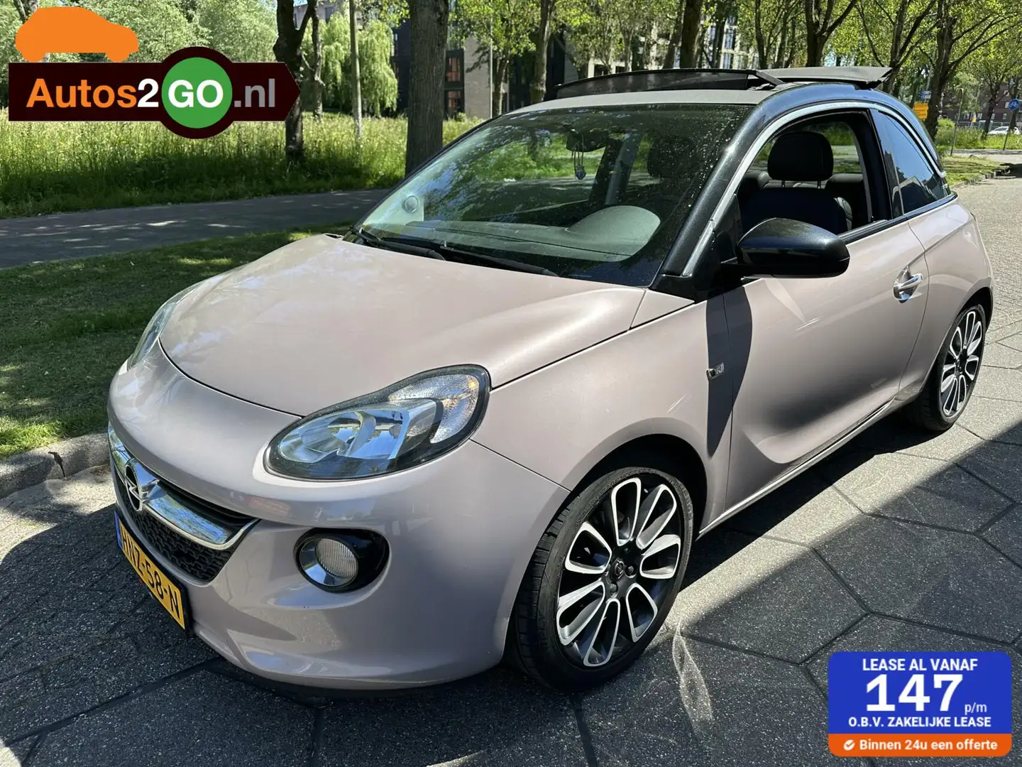 Opel Adam 1.4 Unlimited Paars - 1