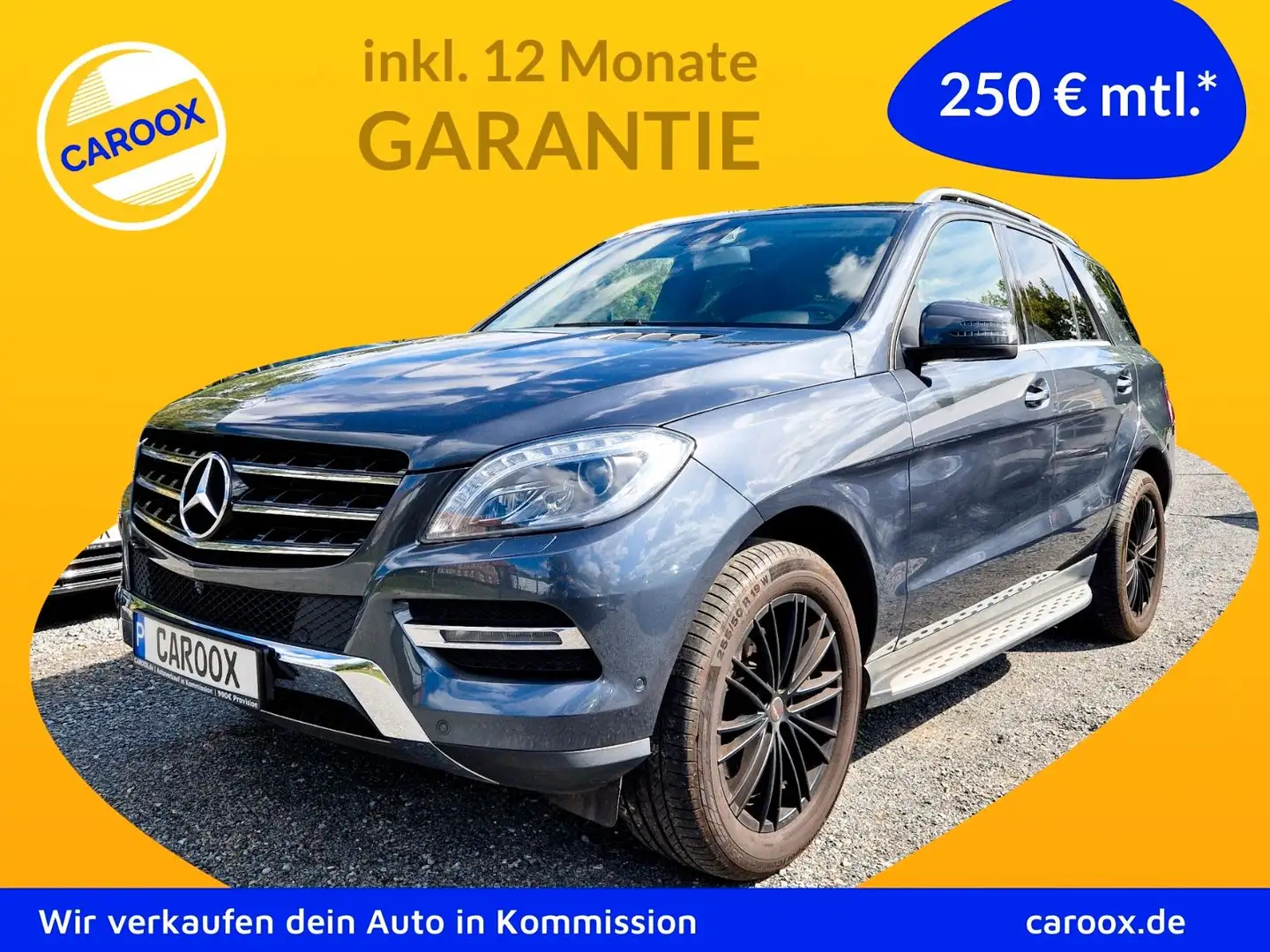Mercedes-Benz ML 350 LUFTFED ALCANTARA AHK 8FACH Gri - 1