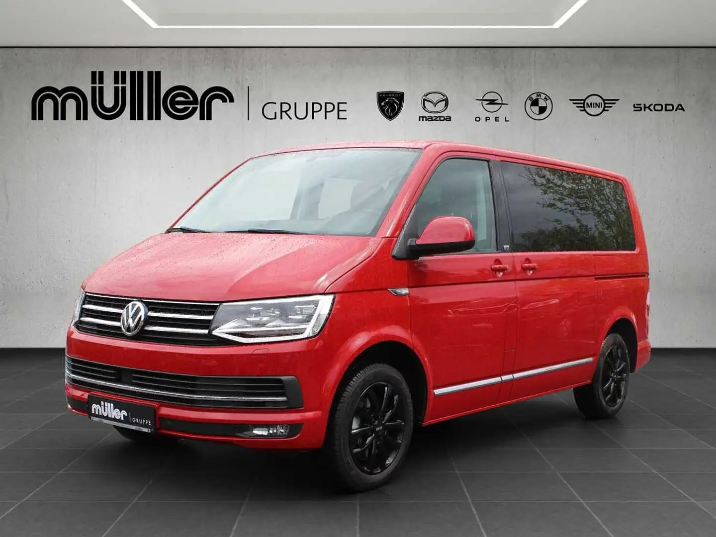 Volkswagen T6 Multivan DSG Generation Six Červená - 1
