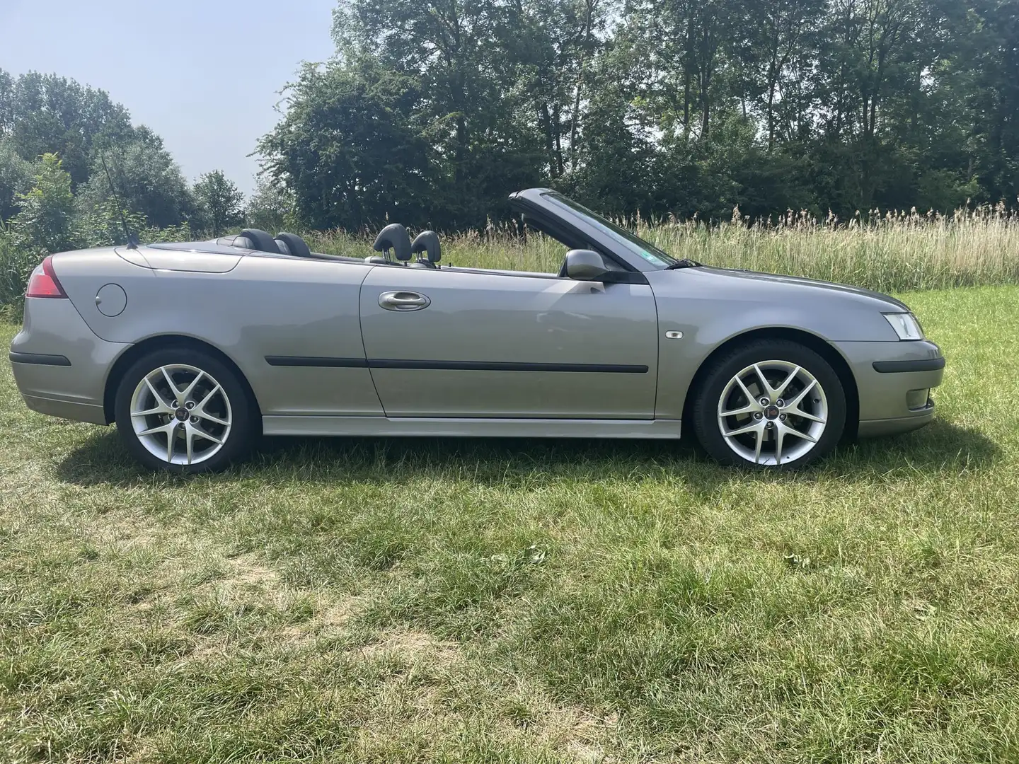 Saab 9-3 Cabrio 1.8t Vector Unieke staat, echte liefhebbers Grijs - 1